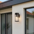 Aplique de pared exterior con cámara GOSMART 1xE27/15W/230V Wi-Fi IP44