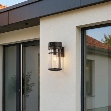 Aplique de pared exterior con cámara GOSMART 1xE27/15W/230V Wi-Fi IP44