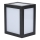 Aplique de pared exterior LED/12W/230V 6400K IP65 negro