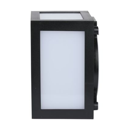 Aplique de pared exterior LED/12W/230V 6400K IP65 negro