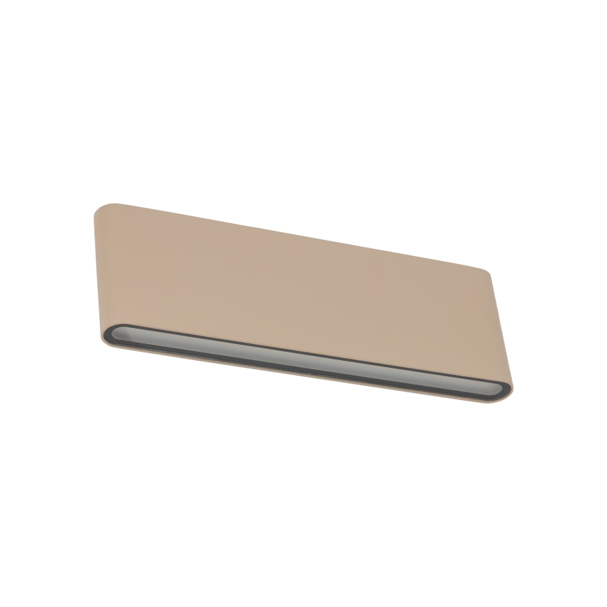 Aplique de pared exterior LED ARWENA L LED/24W/230V IP54 beige