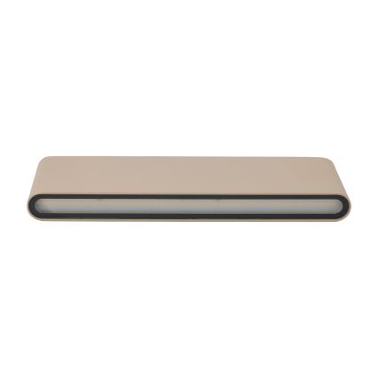 Aplique de pared exterior LED ARWENA L LED/24W/230V IP54 beige
