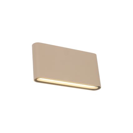 Aplique de pared exterior LED ARWENA M LED/12W/230V IP54 beige