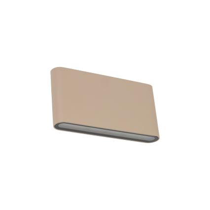 Aplique de pared exterior LED ARWENA M LED/12W/230V IP54 beige