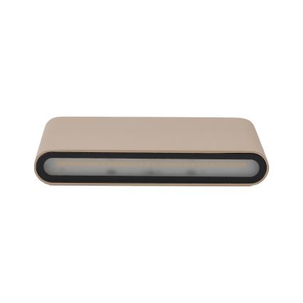 Aplique de pared exterior LED ARWENA M LED/12W/230V IP54 beige