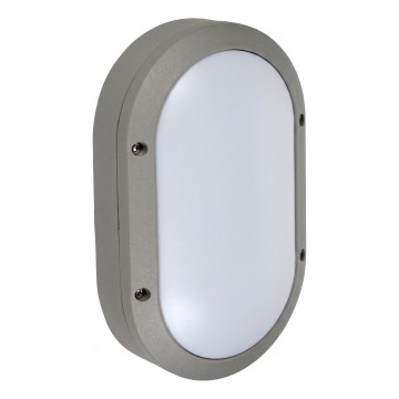 Aplique de pared exterior LED BERAD LED/8W/230V IP54 gris