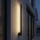 Aplique de pared exterior LED YALTE, 9W, 230V, 3000/4000/6500K, 61,5 cm, IP54, negro