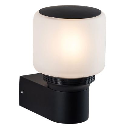 Aplique de pared exterior MADRID 1xE27/12W/230V IP44 negro