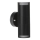 Aplique de pared exterior orientable RADILO 2xGU10/11W/230V IP44 negro