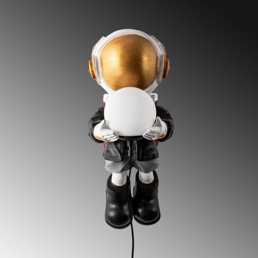 Aplique de pared infantil ASTRONAUT 1xE14/40W/230V, acabado en cobre