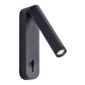 Aplique de pared LED ABRIEL/6W/230V negro