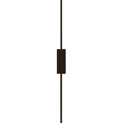 Aplique de pared LED AISHA LED/12W/230V 4000K 80 cm negro
