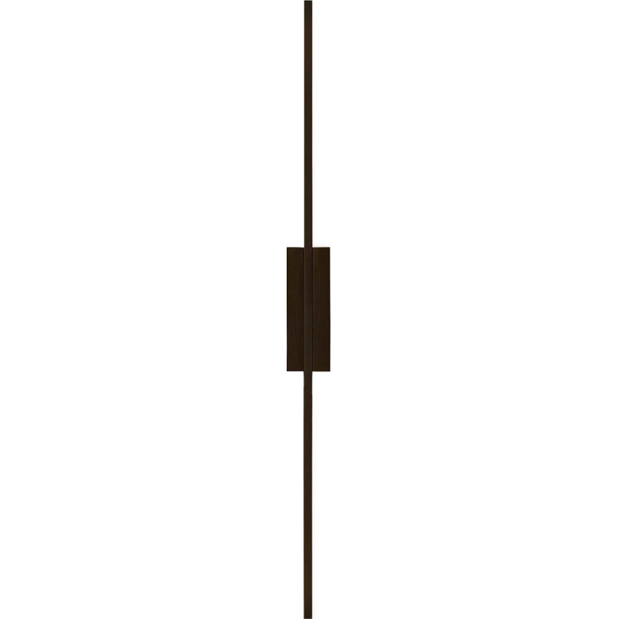 Aplique de pared LED AISHA LED/12W/230V 4000K 80 cm negro