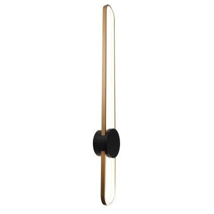 Aplique de pared LED FLORENTYNA LED/24W/230V 4000K dorado/negro