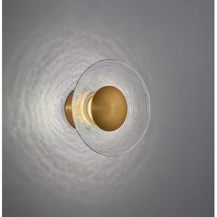 Aplique de pared LED GLAMOUR LED/9W/230V dorado