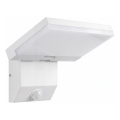 Aplique de pared LED para exterior con sensor de movimiento LED/18W/230V IP44 blanco