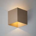 Aplique de pared LED para exterior CUBE LED/10W/230V IP54 beige