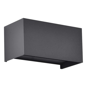 Aplique de pared LED para exterior LED/24W/230V 4000K IP65 negro