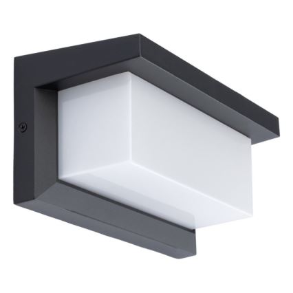 Aplique de pared exterior LED regulable NEELY 1xE27/6W/230V 2700-6500K IP54 antracita