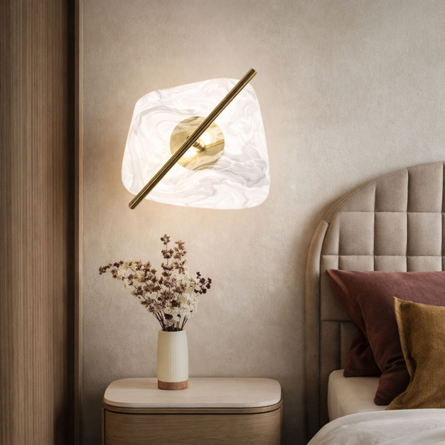 Aplique de pared LED RELAX LED/5W/230V dorado/blanco