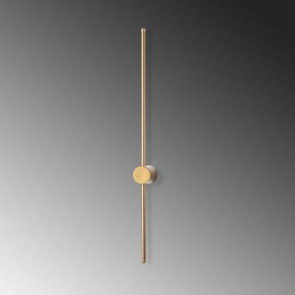 Aplique de pared LED SWORD LED/13W/230V 3000K oro mate