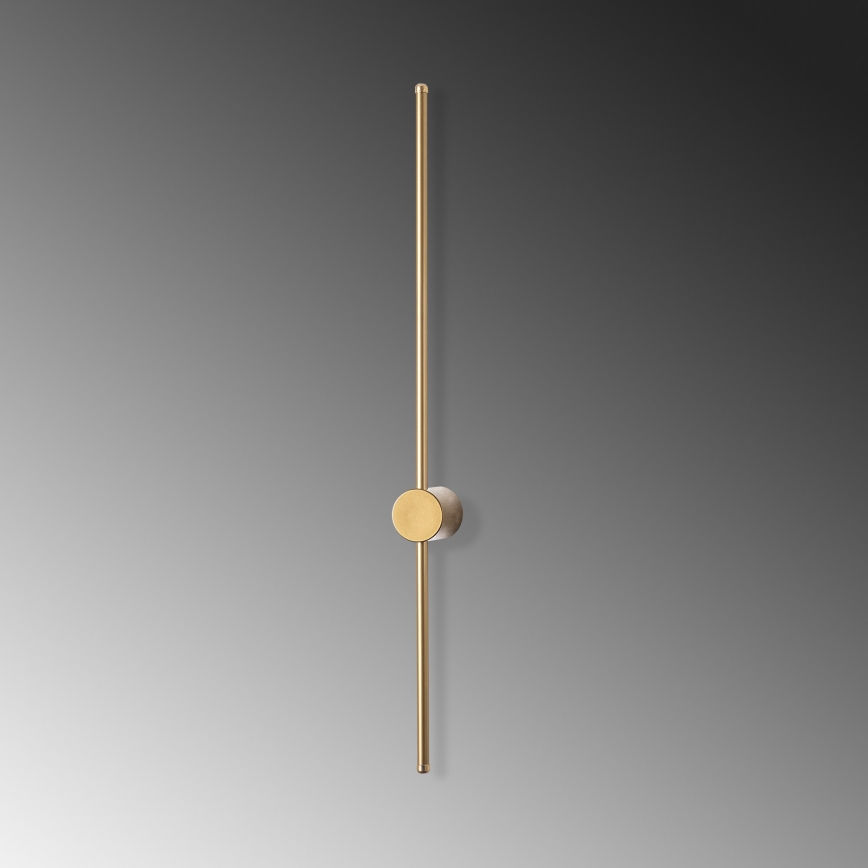 Aplique de pared LED SWORD LED/13W/230V 3000K oro mate