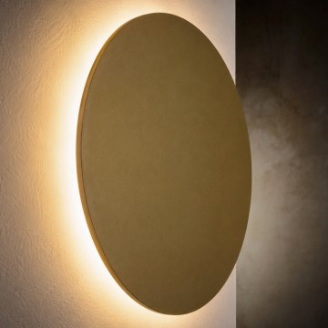 Aplique de pared LUNA, 2x G9/8W/230V, Ø 20 cm, dorado
