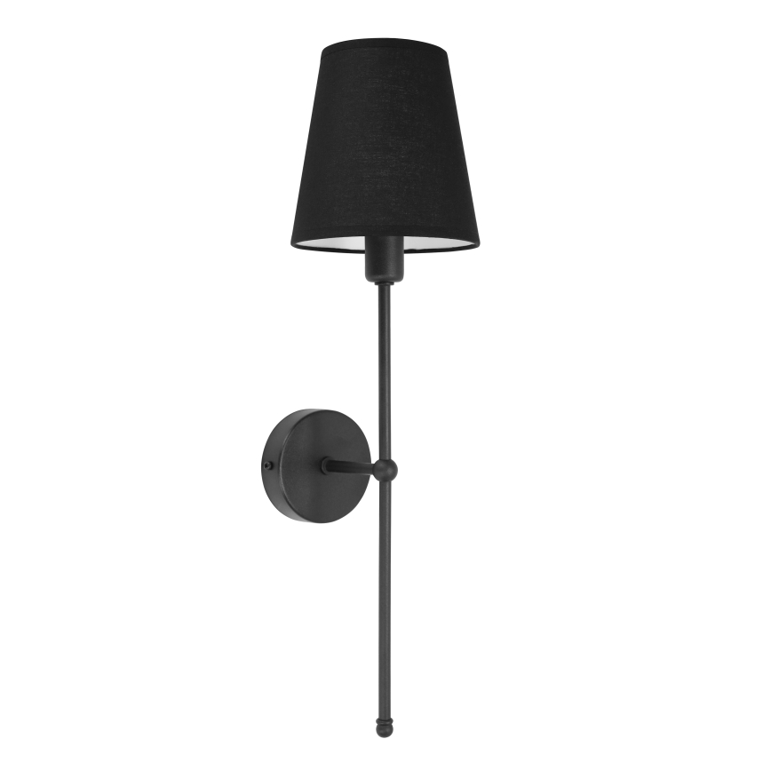 Aplique de pared MADELA 1xE14/40W/230V negro