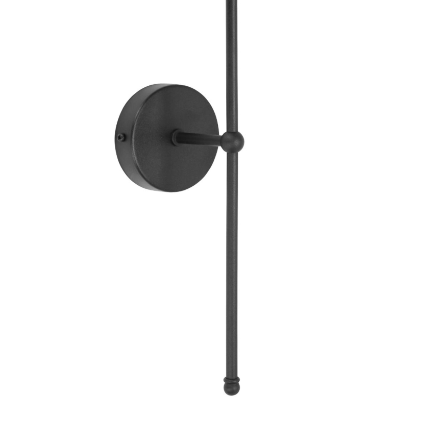 Aplique de pared MADELA 1xE14/40W/230V negro