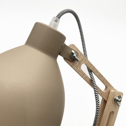 Aplique de pared MARCELLO 1xE27/15W/230V beige