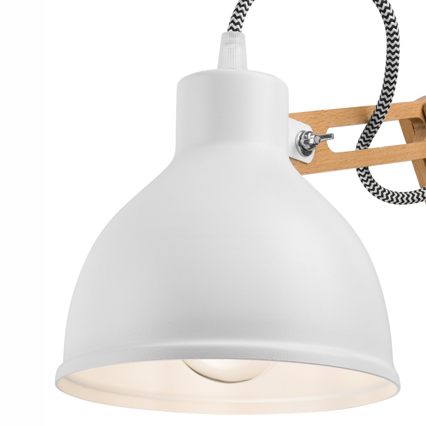 Lámpara de pared MARCELLO 1xE27/60W/230V, madera de haya