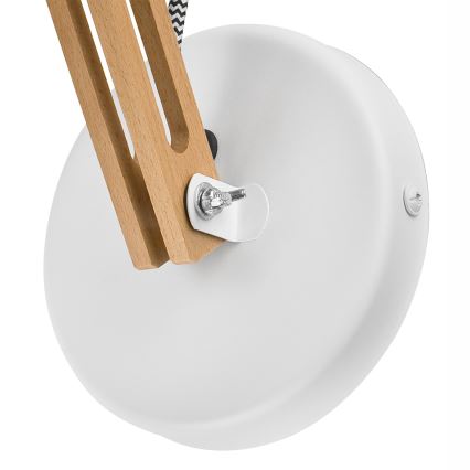 Lámpara de pared MARCELLO 1xE27/60W/230V, madera de haya
