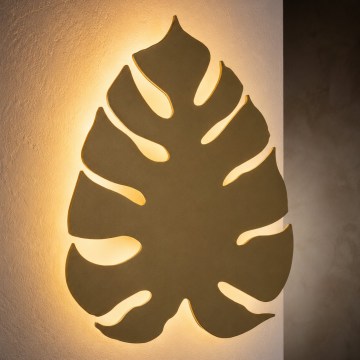 Aplique de pared MONSTERA 3xG9/8W/230V dorado