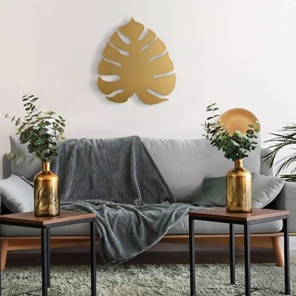 Aplique de pared MONSTERA 3xG9/8W/230V dorado