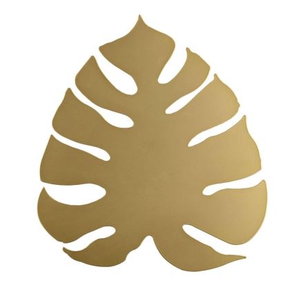 Aplique de pared MONSTERA 3xG9/8W/230V dorado