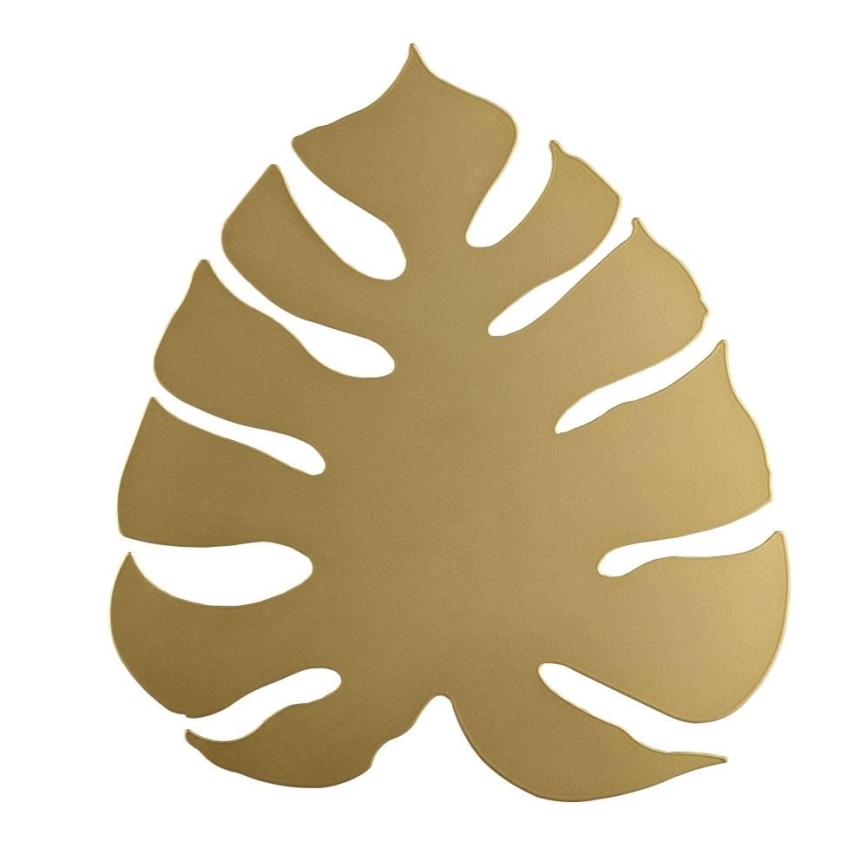 Aplique de pared MONSTERA 3xG9/8W/230V dorado