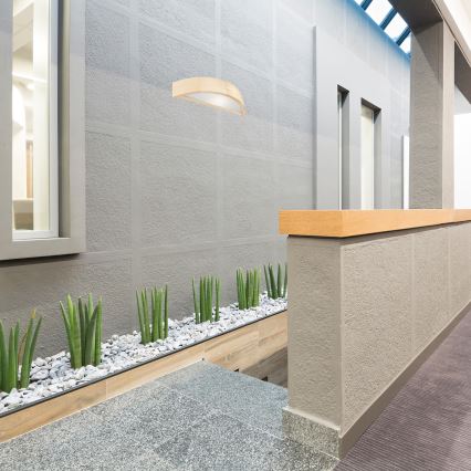 Aplique de pared NATURAL 1xE27/60W/230V pino/beige