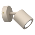 Aplique de pared orientable DEMIA 1xGU10/8W/230V beige