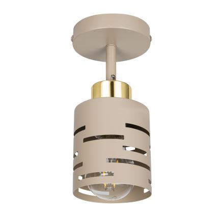 Aplique de pared orientable ELEN 1xE27/35W/230V beige/dorado