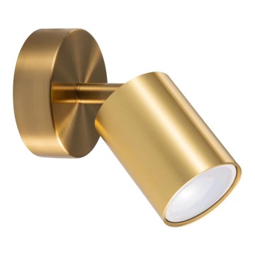 Aplique de pared orientable GOLDIE 1xGU10/10W/230V, acabado dorado