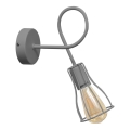 Aplique de pared OXFORD 1xE27/15W/230V gris