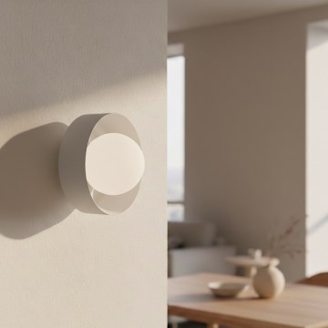Aplique de pared OZZY 1xG9/8W/230V blanco
