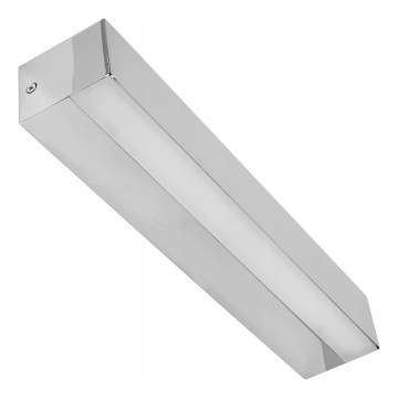 Aplique de pared para baño LED/9W/230V 40 cm IP44 cromado brillante