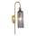 Aplique de pared PIEGA 1xE14/40W/230V latón/negro ahumado