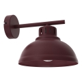 Aplique de pared SVEN 1xE27/15W/230V burdeos