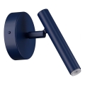 Aplique de pared tipo foco STALACTITE 1xG9/3W/230V azul
