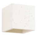 Aplique de pared tipo spot QUAD 1xG9/8W/230V hormigón/crema