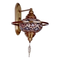 Aplique de pared YENI 1xE27/40W/230V bronce