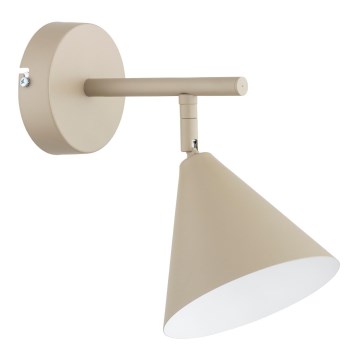 Aplique de pared ZELTA 1xE27/15W/230V beige