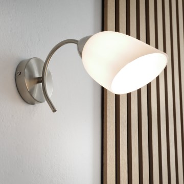 Aplique DONNA 1xE27/60W/230V níquel